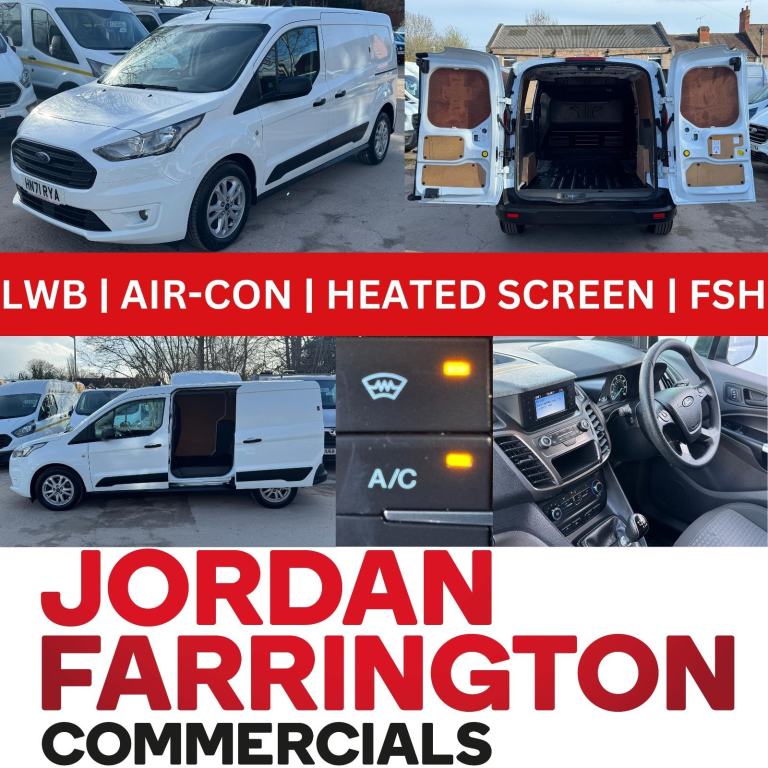2021 71 Reg FORD TRANSIT CONNECT 240 TREND 1.5 L2H1 VAN EURO 6 FULL FORD HISTORY