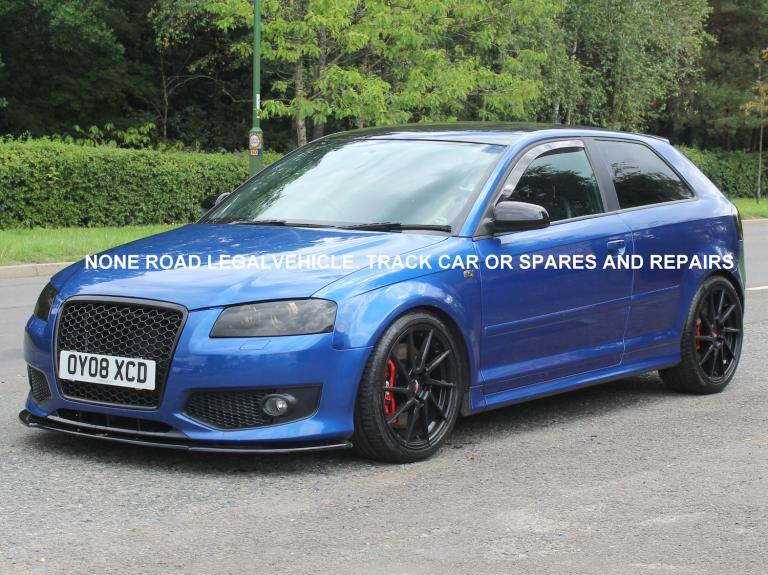 2008 Audi S3 2.0 TFSI FAST TRACK CAR Hatchback 3dr Petrol Manual quattro