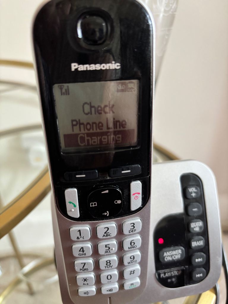 Panasonic Cordless Home Phone with Answering Machine