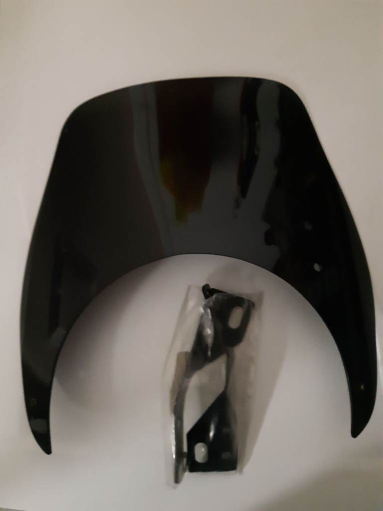 WINDSHIELD NEW WITH FIXING BRACKETS