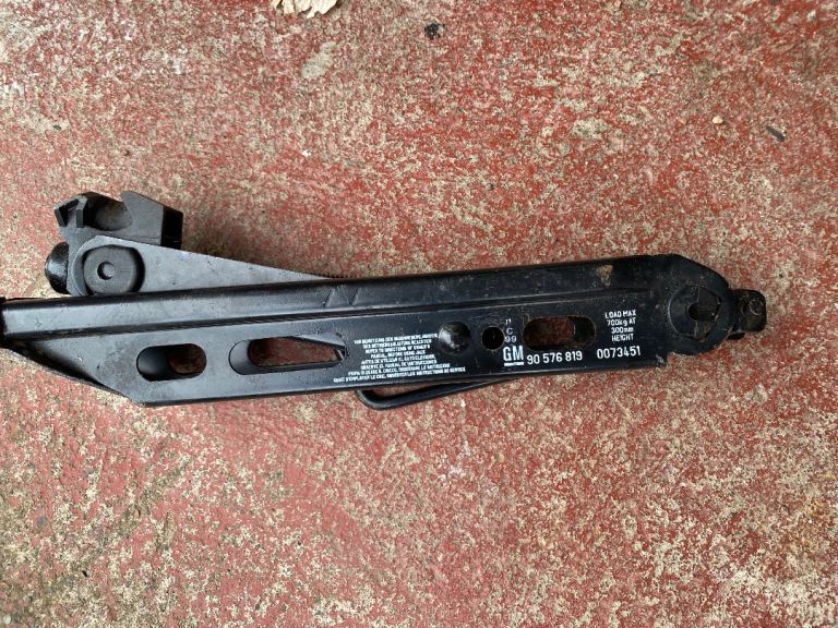 Vauxhall car jack.