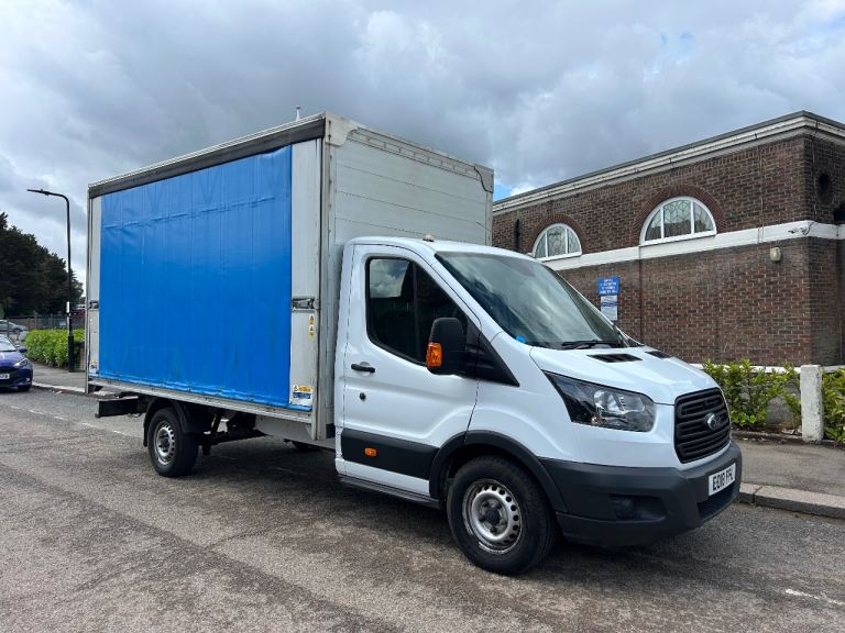 FREE ULEZ FORD TRANSIT CURTAIN SIDE LUTON 2018 1 OWNER WITH FULL SERVICE HISTORY NEW WET BELT