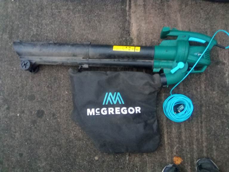 McGregor Electric Leaf Blower/Vacuum with Collection Bag