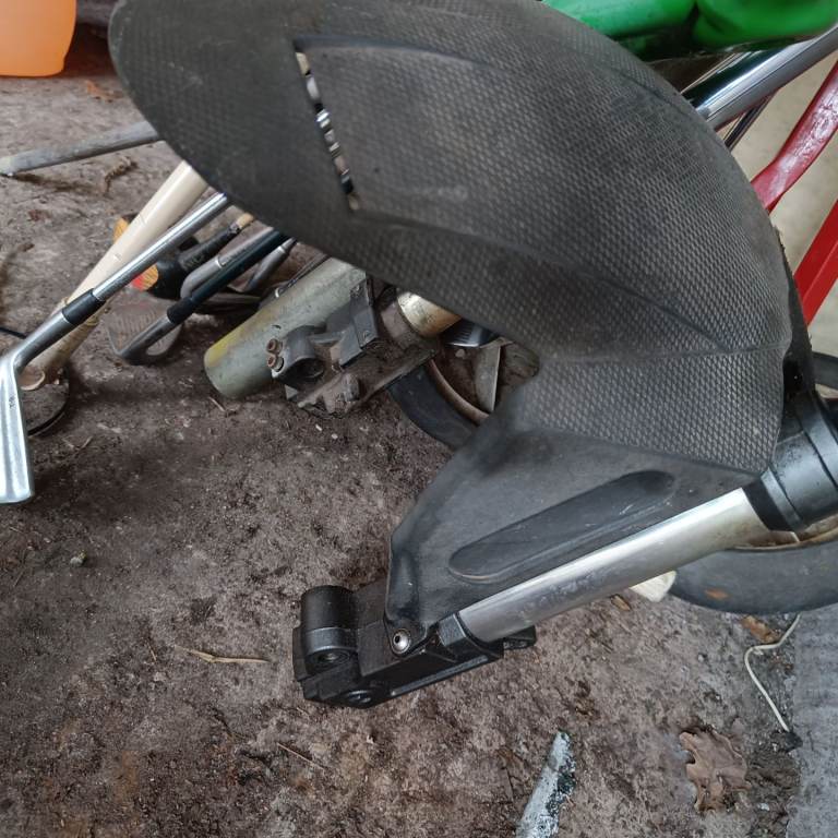Aprilia sr50 front mud guard fender plastic gard