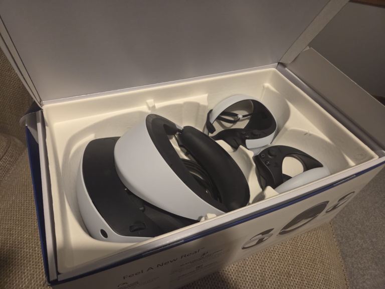 Sony PlayStation VR2 Headset with Controllers – As Good As New