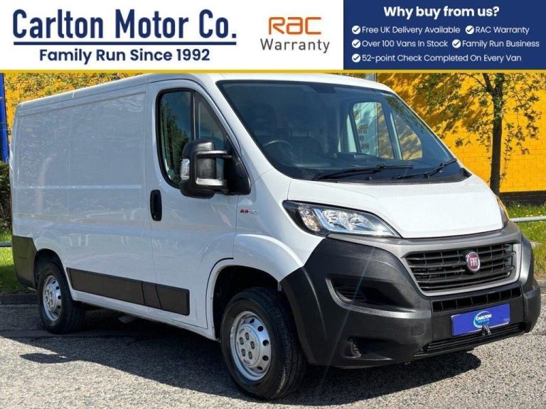 2020 Fiat Ducato 2.3 Multijet Van 120 PANEL VAN DIESEL Manual
