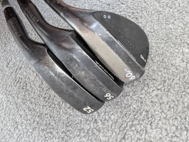 Cleveland Black Wedge Set RTX3 52 56 60 Dynamic Gold Wedge Flex