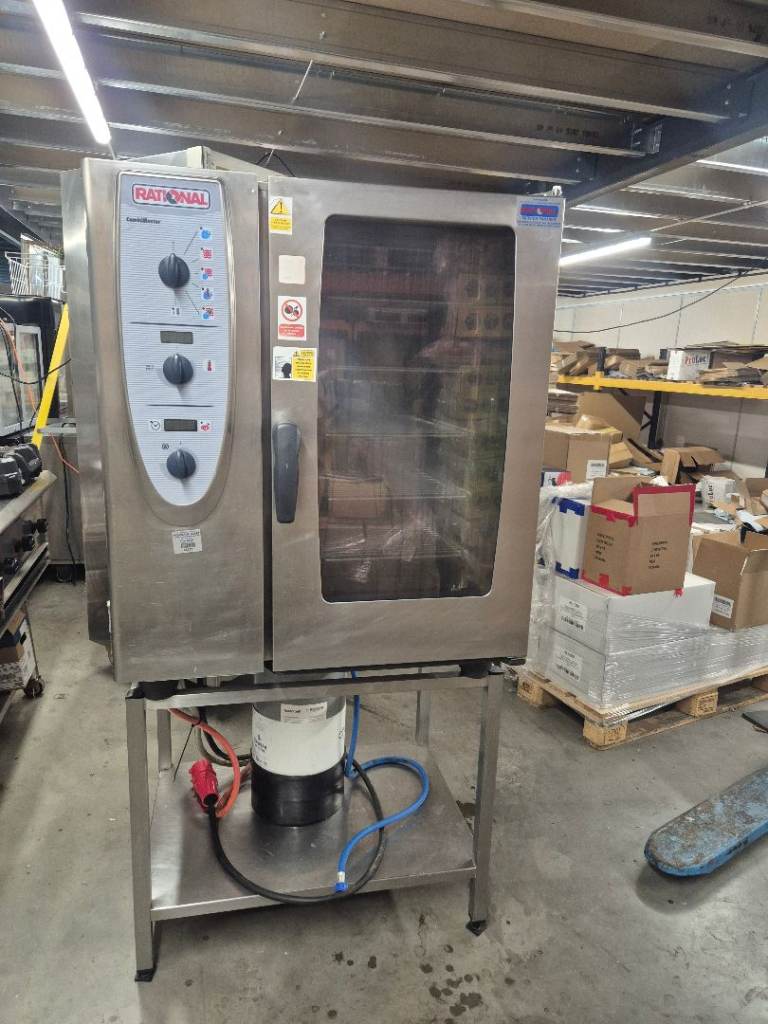 Rational Combi Oven Commercial Double Door fridge, rotating nan Oven catering equipment 
