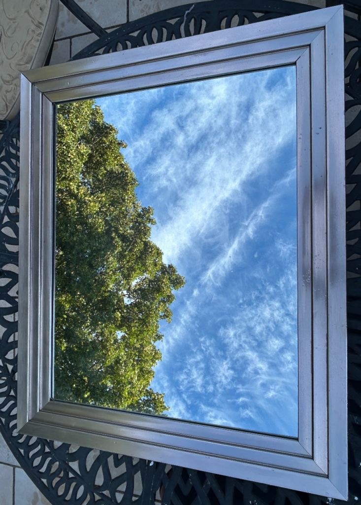 Mirror and frame 