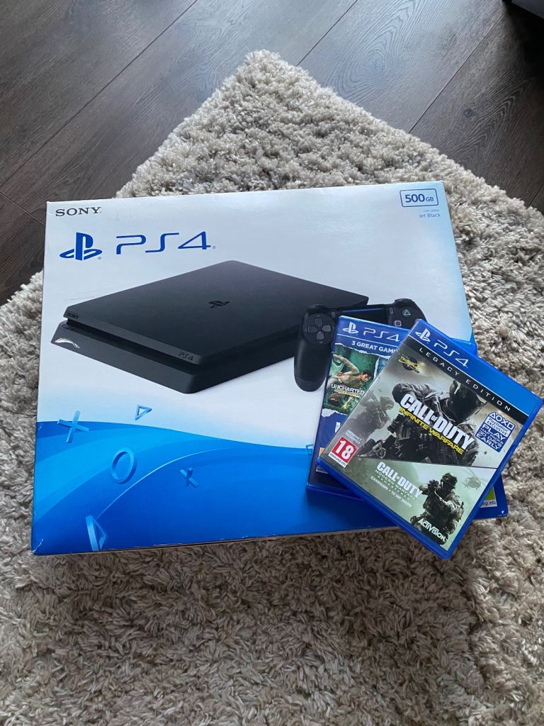PS4 Slim 500GB - White - Refurbished A - The iOutlet