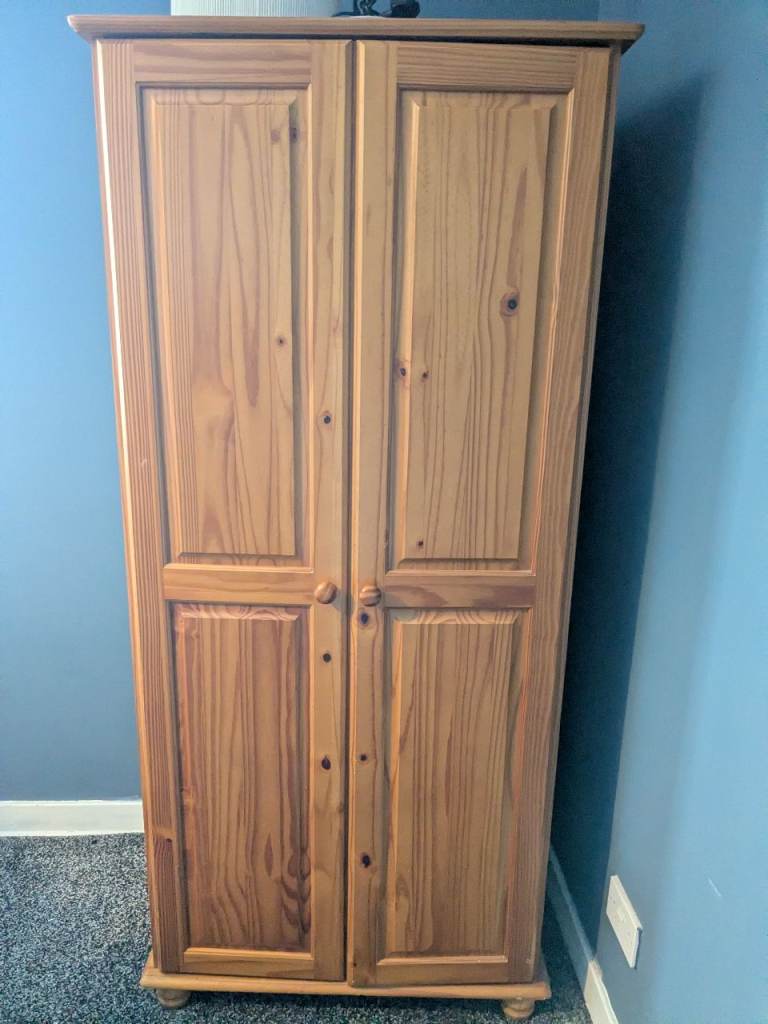 Pine wardrobe