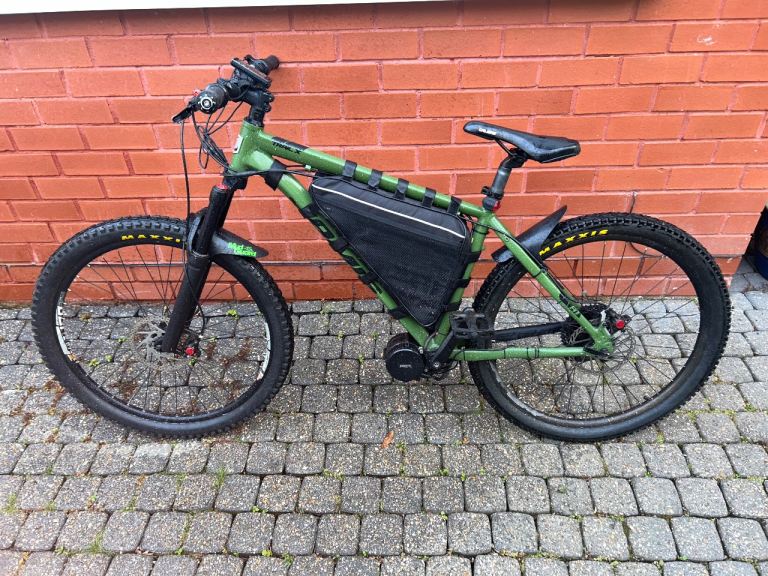 BAGANG mid drive electric bike with JAMIS a1 trial frame 750w 48v 25a