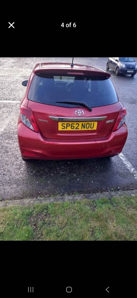 Toyota, YARIS, Hatchback, 2012, Manual, 1329 (cc), 5 doors