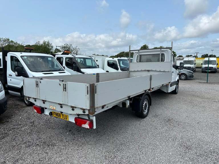MERCEDES-BENZ SPRINTER 2.1 314 CDI 17.4FT ALLOY DROPSIDE XLWB 2018