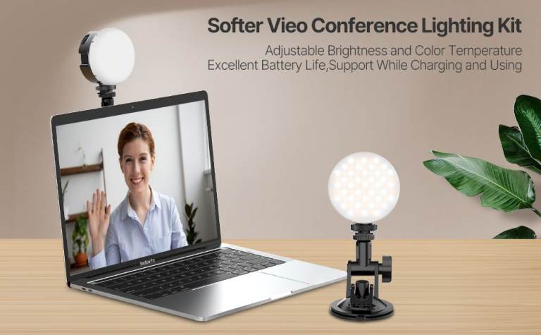 Rechargeable VL69 Soft LED Light – Laptop / Remote Work / YouTube Lighting