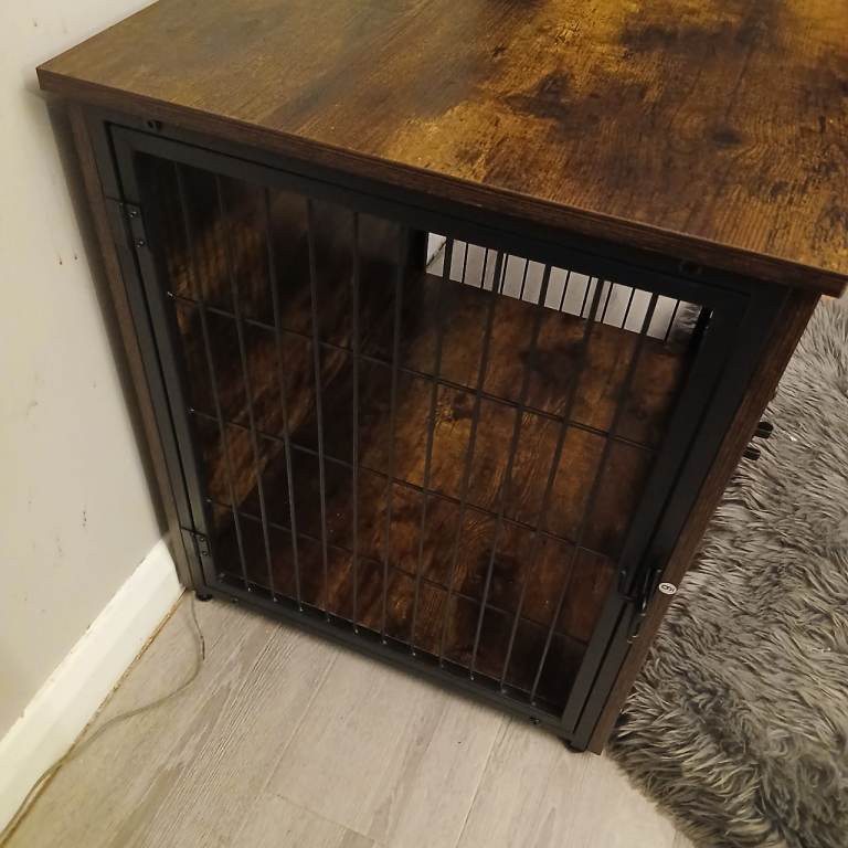Retro style Dog crate Furniture 