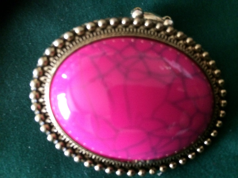 PINK COLOSSAL COCKTAIL RING