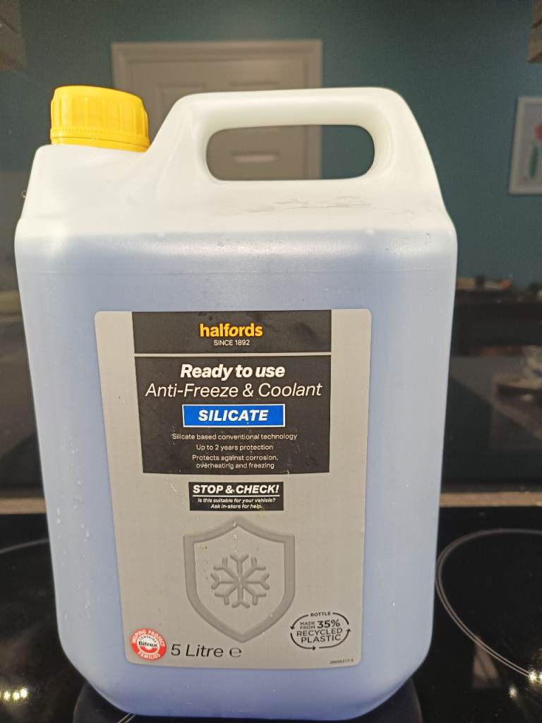 Antifreeze & Coolant, 5 Litres