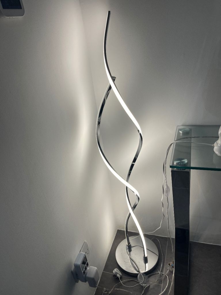 Next LED floor standing standard lamp light, excellent condition. From next, cost £110