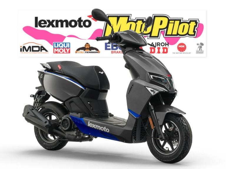 2026 LEXMOTO L5 E55 CBT Ready 50cc Moped Petrol Automatic