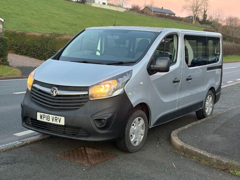 2018 Vauxhall Vivaro 2900 1.6CDTI L1 H1 WHEELCHAIR ACCESS/CAMPER/COMBI MPV Diesel Manual