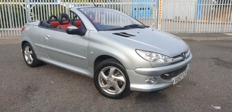 2003 Peugeot 206 CC Allure 1.6 VERY LOW MILES 