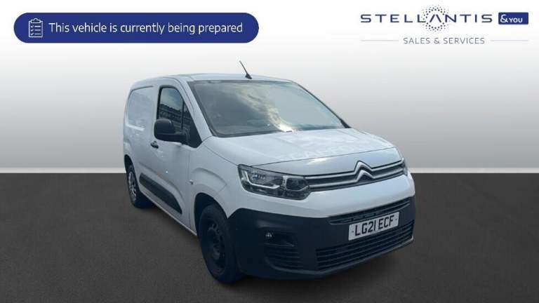 2021 Citroen Berlingo 1.5 BlueHDi 1000Kg Enterprise 100ps PANEL VAN DIESEL Manual