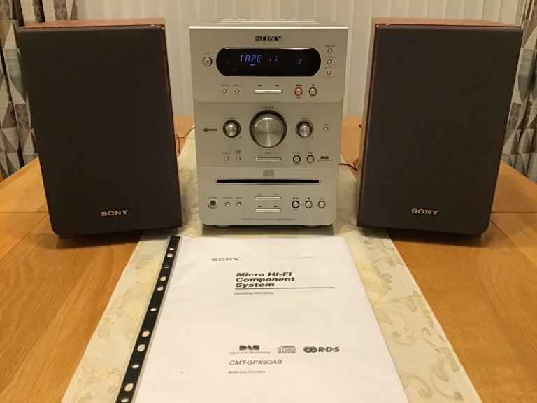Sony Micro Hi-Fi System.