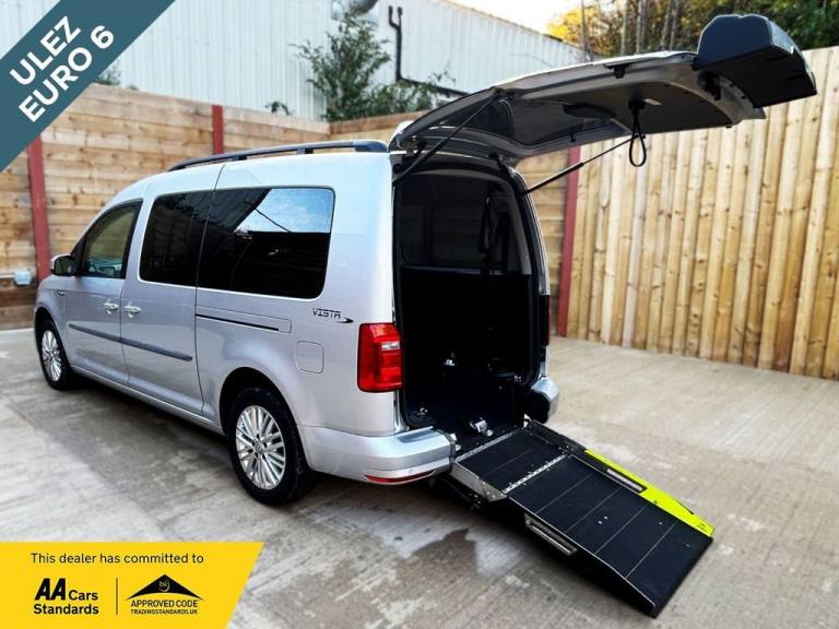2021 Volkswagen Caddy Maxi Life 5 Seat Auto Wheelchair Accessible Disabled Access Vehicle WAV MPV...
