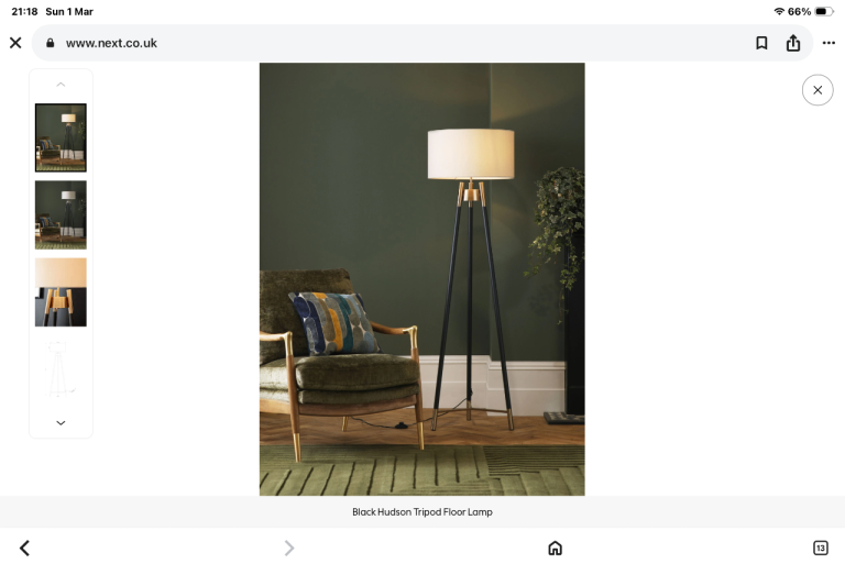 Next Lamp Shade for Floor Lamp