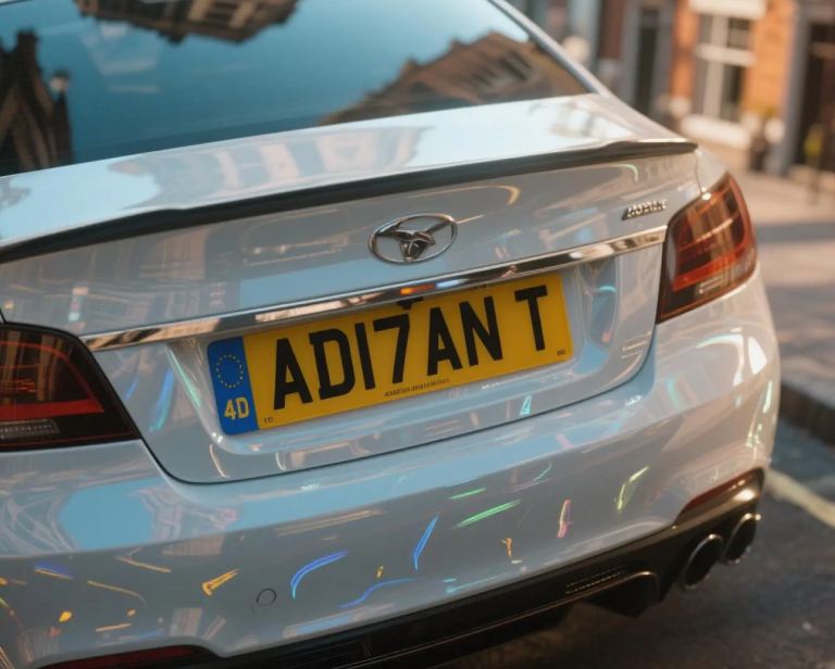 PRIVATE NUMBER PLATE 