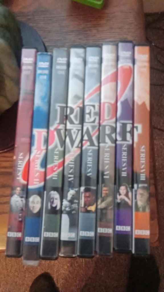 full box set of red dwarf