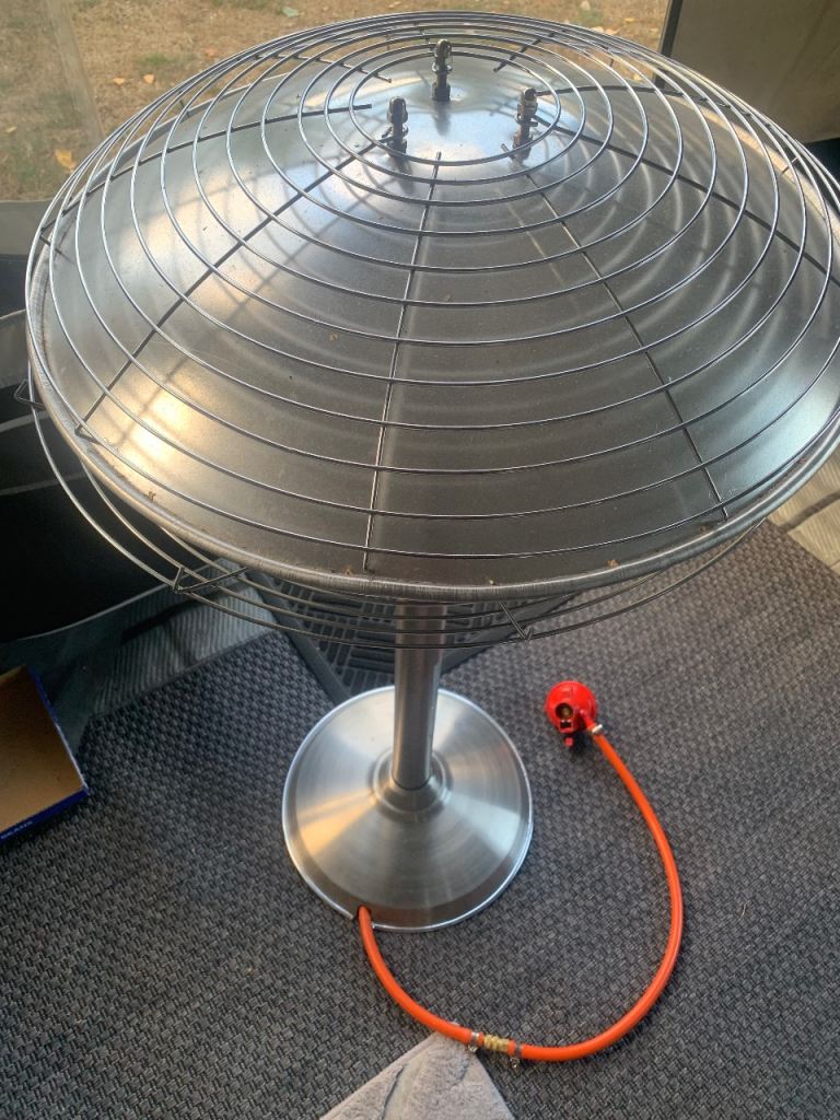 Good Condition Stainless Steel Patio Gas Heater with Regulator