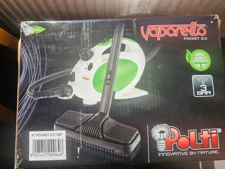 POLTI Vaporetto Steam Cleaner BNIB