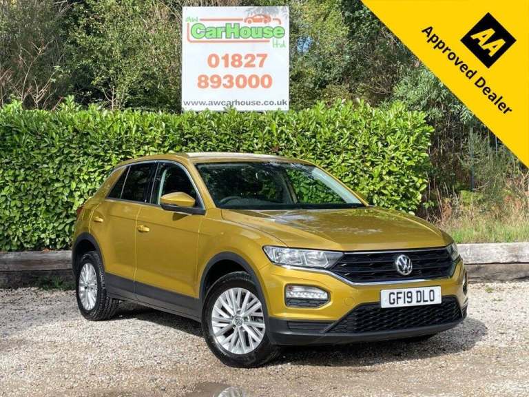 2019 19 VOLKSWAGEN T-ROC 1.0 TSI GPF S SUV 5DR PETROL MANUAL