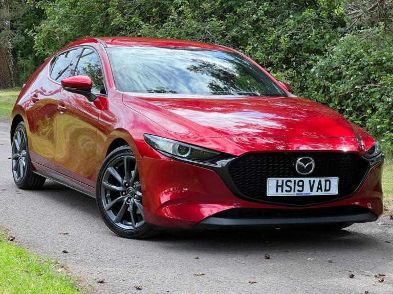 2019 Mazda Mazda3 2.0 SKYACTIV-G MHEV GT Sport Tech Auto Euro 6 (s/s) 5dr HATCHBACK Petrol Automatic