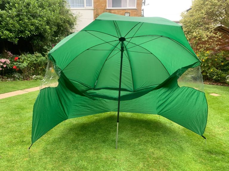 KEENETS Fishing Umbrella with Sides and Windows