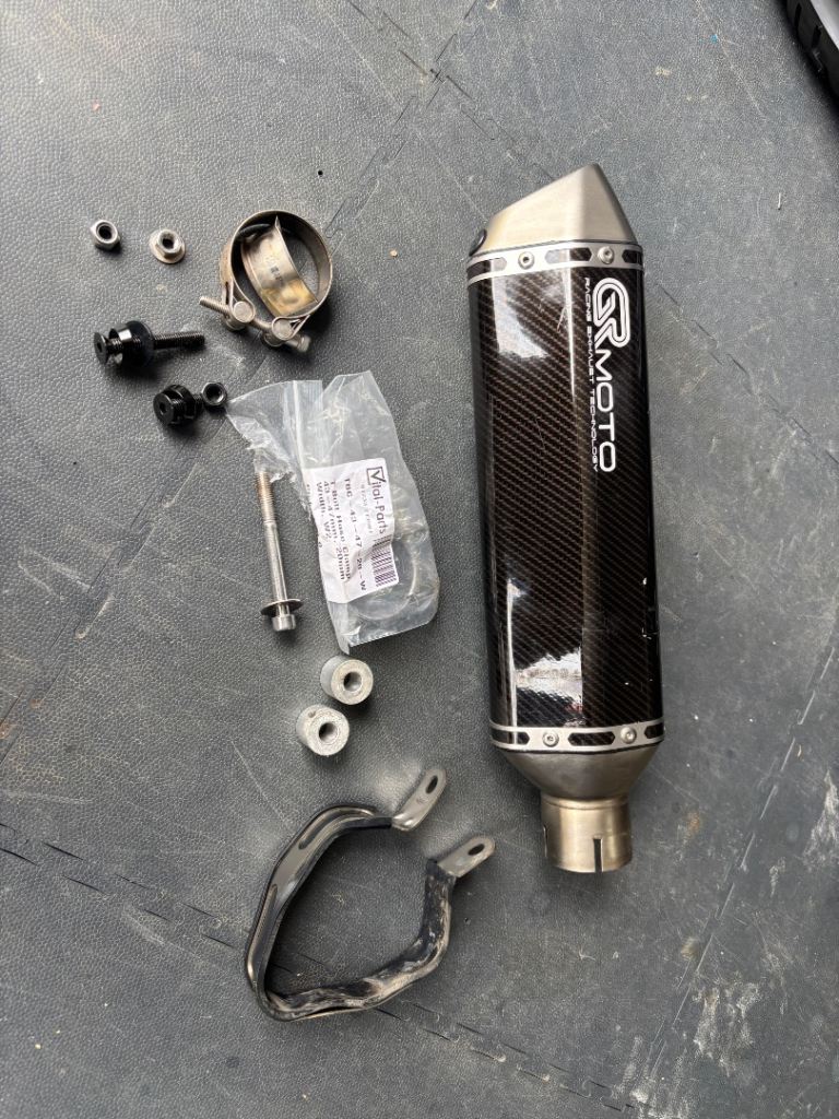 GR Moto Exhaust
