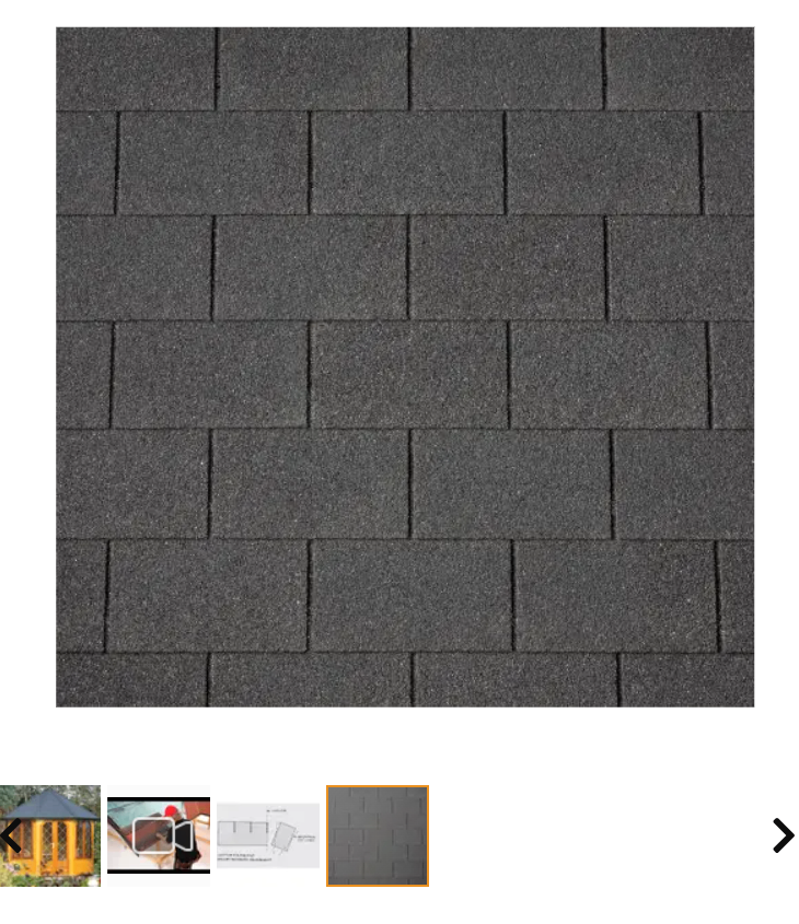 NEW Roof Shingles Black IKO 3m2