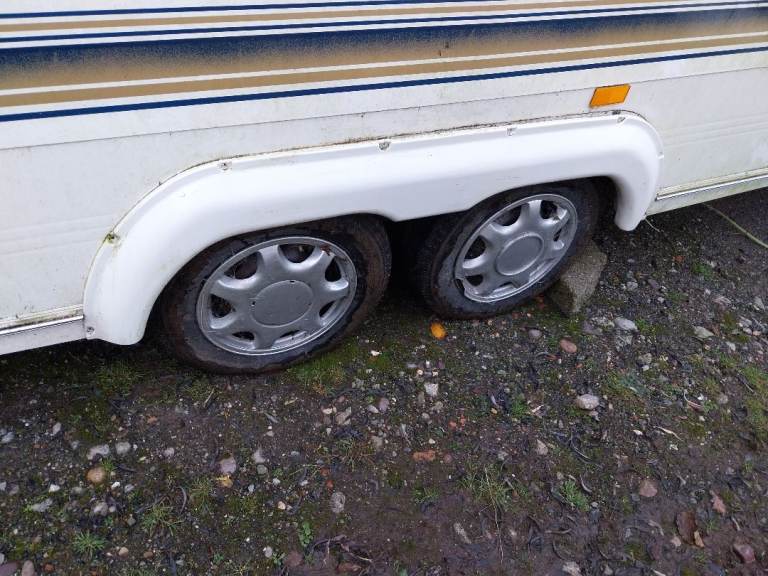 Elddis caravan wheel spat 