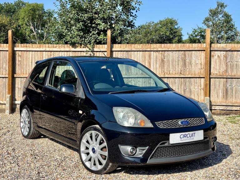 2007 Ford Fiesta 2.0 ST 150BHP Metallic Black Only 85000 Miles MK6 Rare FSH ULEZ HATCHBACK Petrol...