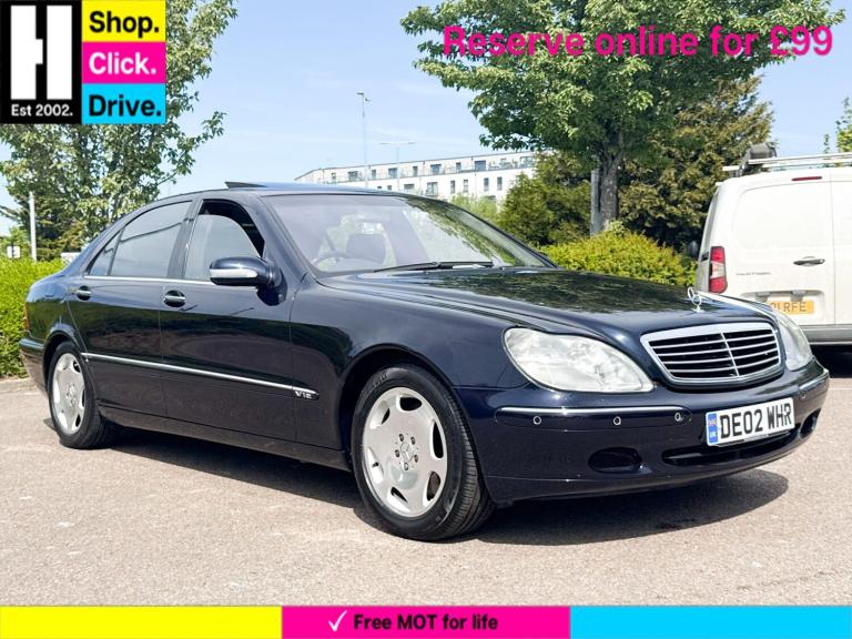 2002 Mercedes-Benz S Class S600L 4dr Auto SALOON PETROL Automatic