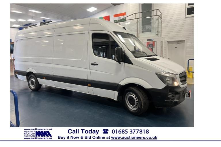2016 Mercedes-Benz Sprinter 313 L3H3 2.2CDI 130PS RWD LWB HIGH ROOF VAN. ------------------------...
