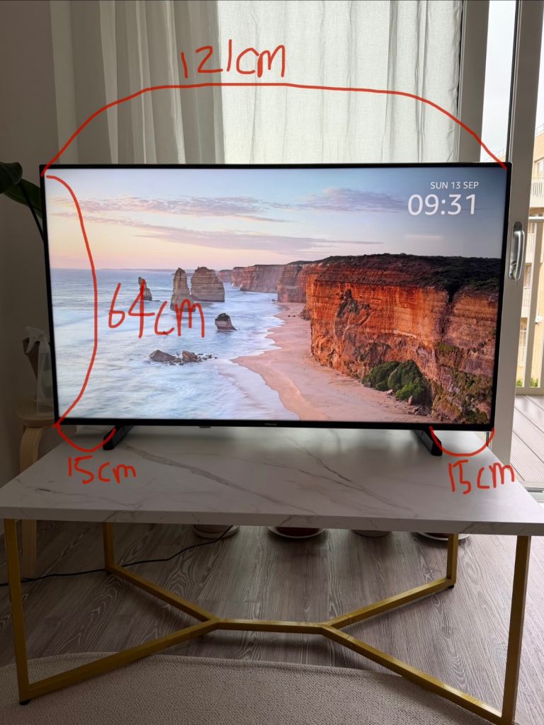 Finlux 50inch 4K UHD TV (less than 1yr)