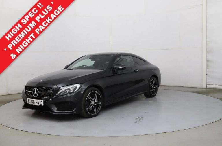 2016 66 MERCEDES-BENZ C CLASS 2.1 C250D AMG LINE (PREMIUM PLUS) COUPE 204 PS