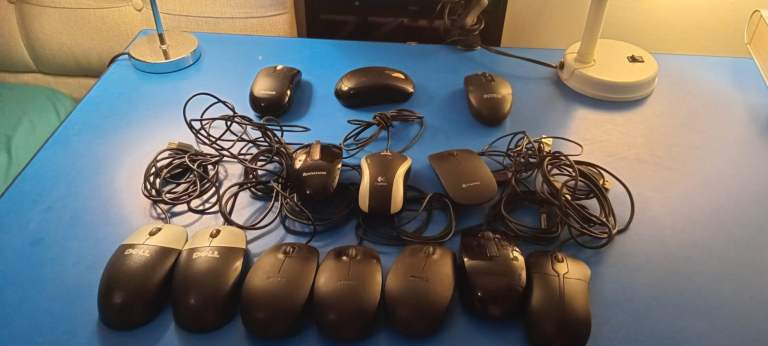 Large Mixed Electronics Job Lot - Monitors, Keyboards, Mice, Cameras, Laptop