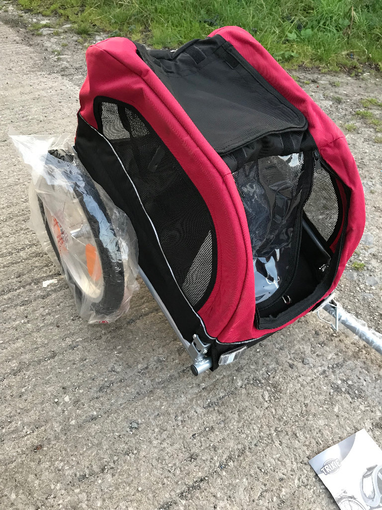 Dog,pets cycle trailer ,larger size can also be used as cargo trailer ,.UCB 