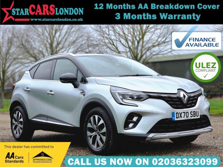2020 Renault Captur 1.3 TCe S Edition EDC Euro 6 (s/s) 5dr HATCHBACK Petrol Automatic