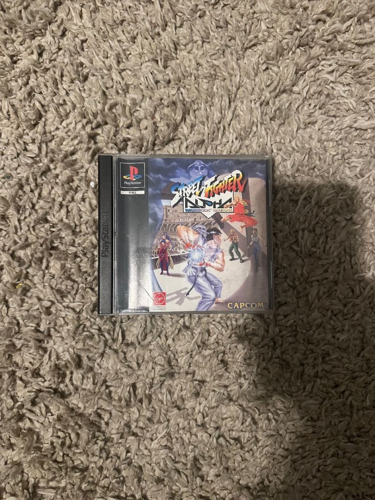 Street Fighter Alpha 3 PS1 Game – Good Condition