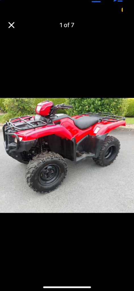 Honda trx 500cc 
